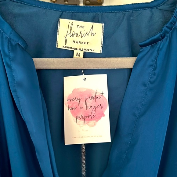 NWT Flourish Market Emmaline Short Dress - Medium - Picture 2 of 4